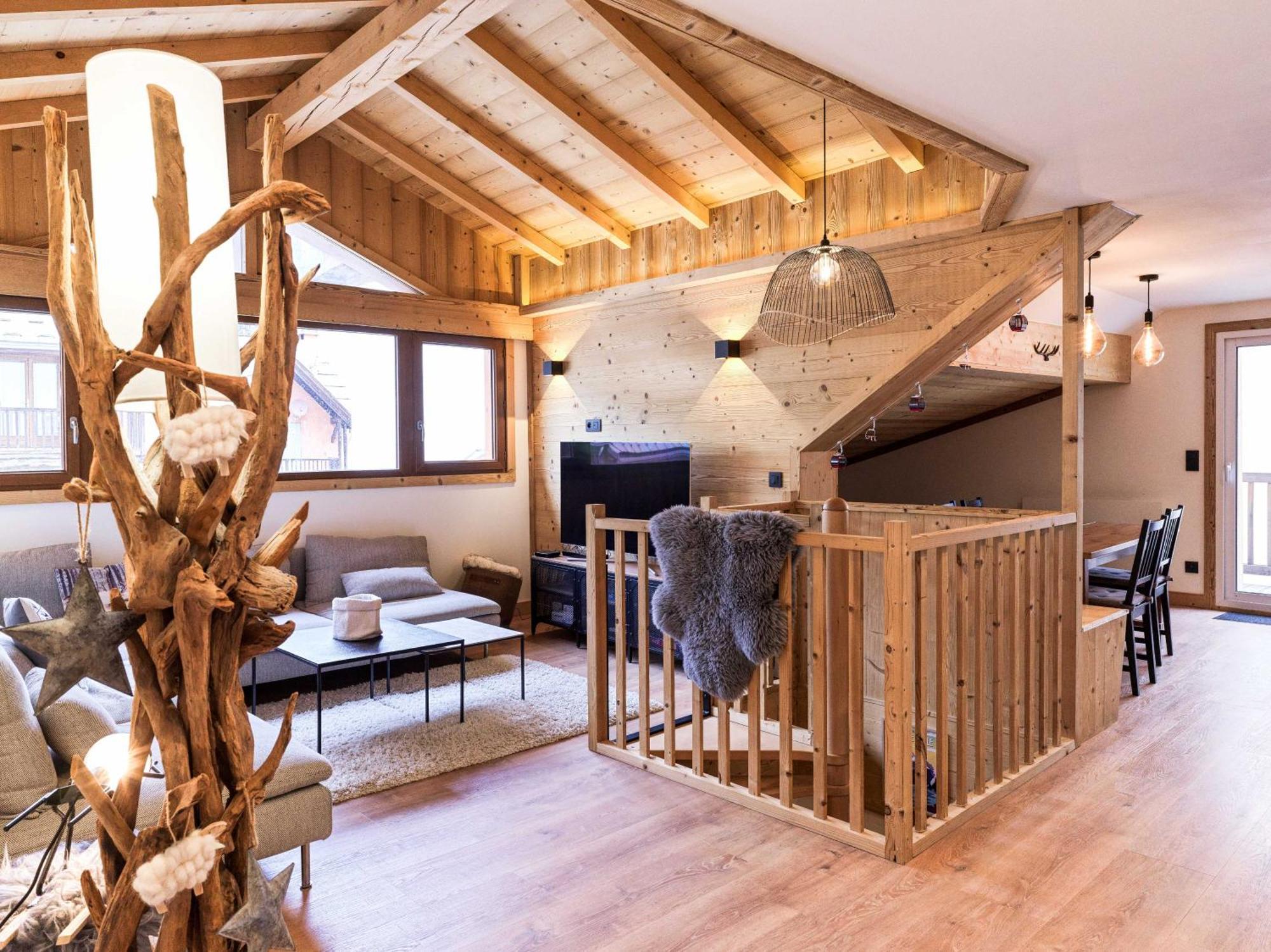Le Chenaillet, Duplex Au Pied Des Pistes Et Spa Montgenevre Exterior photo